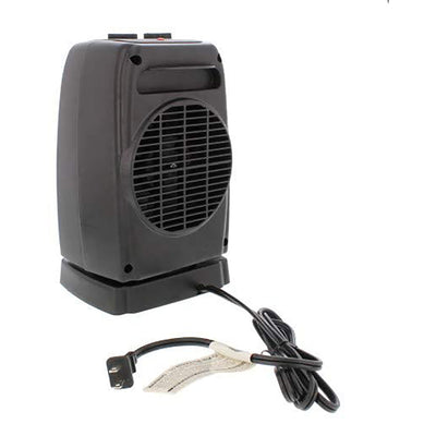 Comfort Zone Portable Electric Ceramic Oscillating Indoor Space Heater(Open Box)