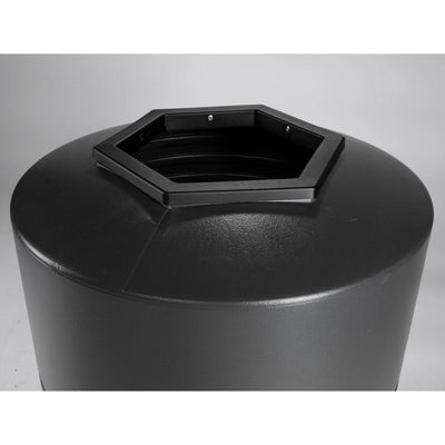 Commercial Zone Round Open-Top 45 Gallon Waste Trash Container Bin (Open Box)