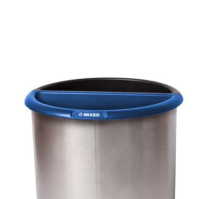 Commercial Zone 3.2 Gallon InnRoom Trash Can and Waste Bin Container, Silver