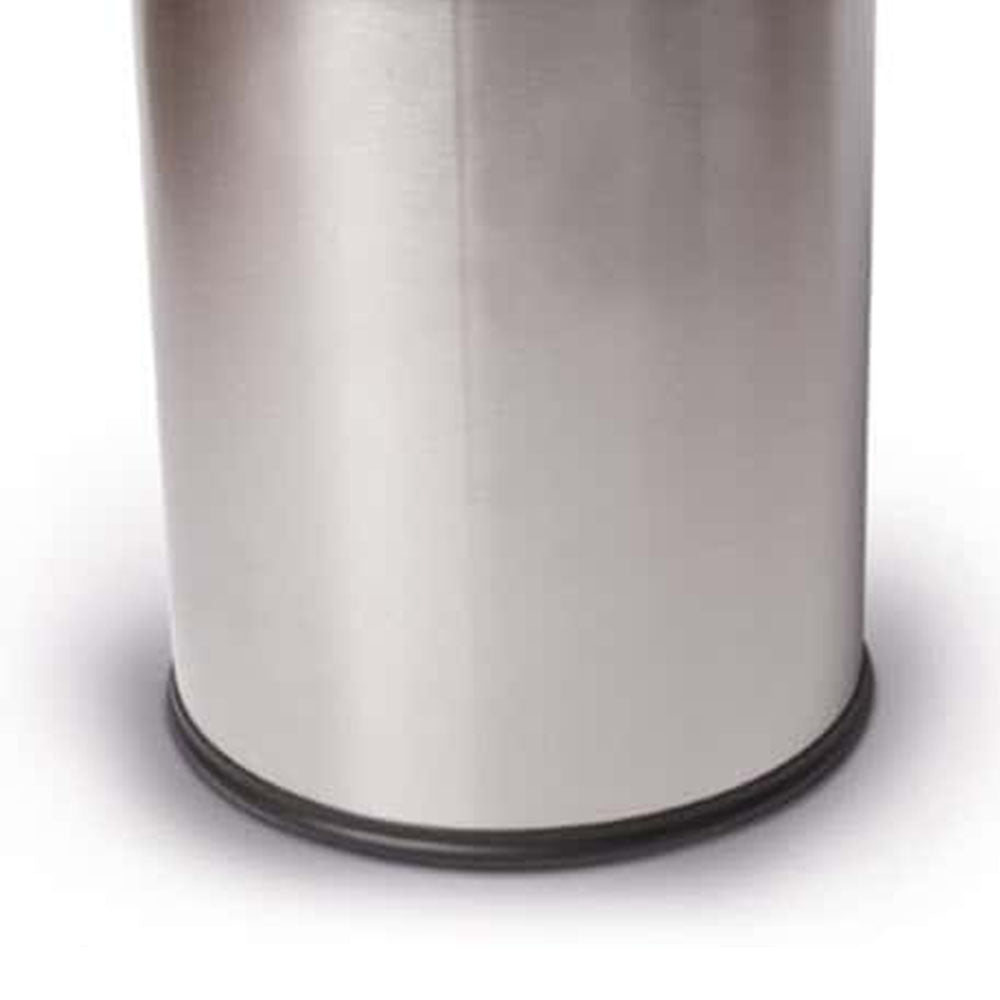 Commercial Zone 3.2 Gal InnRoom Trash Can and Waste Bin Container, Silver (Used) - VMInnovations
