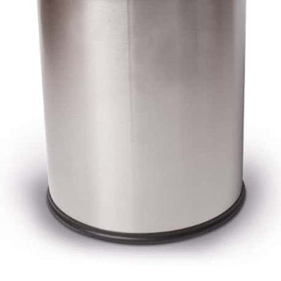 Commercial Zone 3.2 Gal InnRoom Trash Can and Waste Bin Container, Silver (Used) - VMInnovations