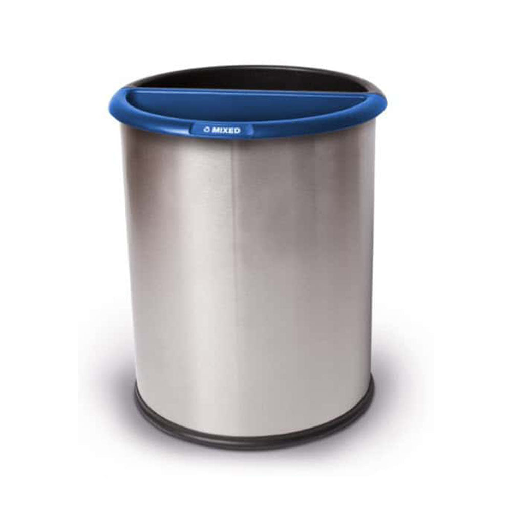 Commercial Zone 3.2 Gal InnRoom Trash Can and Waste Bin Container, Silver (Used) - VMInnovations