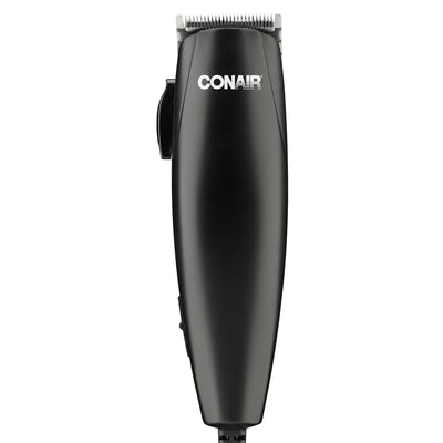 Conair 12 Piece Corded Hair Cutting Clipper Trimmer Set with 4 Guides (Used)