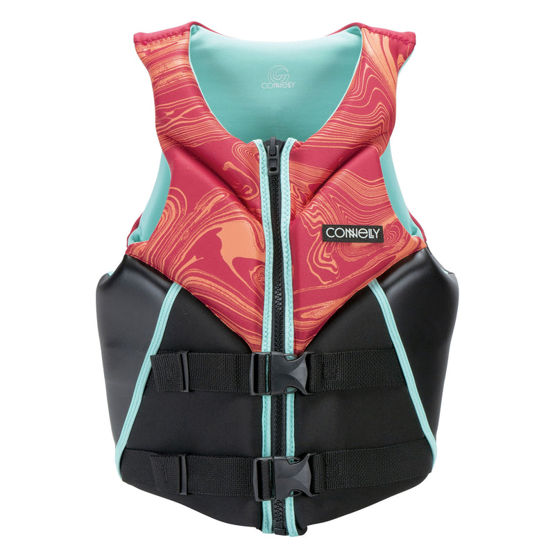 Connelly Women 2020 Aspect Neoprene Wakeboard Vest V-Back Design, Large (Used)