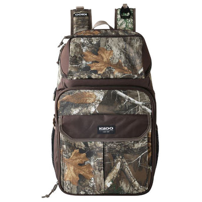 Igloo Real Tree Gizmo Adjustable Leak Proof 30 Can Cooler Backpack (Used)