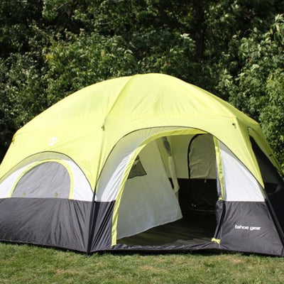 Tahoe Gear Coronado 12 Person Dome 3 Season Family Outdoor Camping Cabin Tent