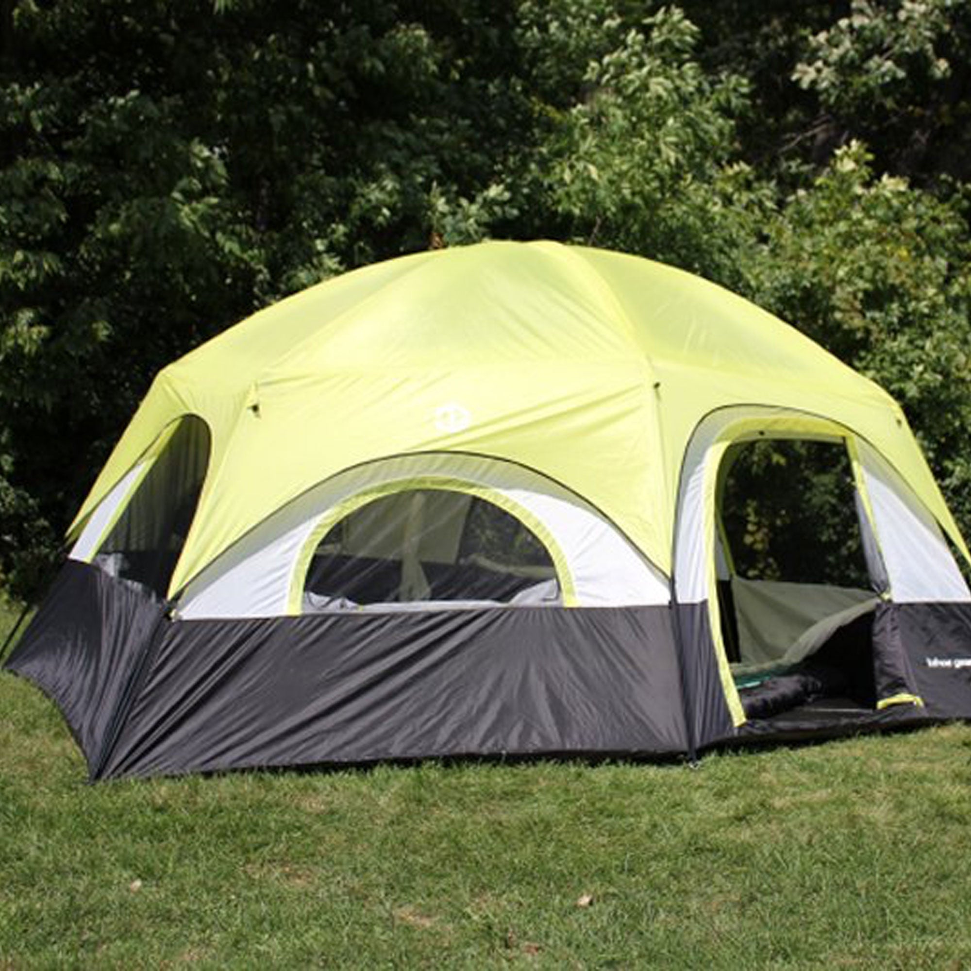 Tahoe Gear Coronado 12 Person Dome 3-Season Family Cabin Tent (Open Box)