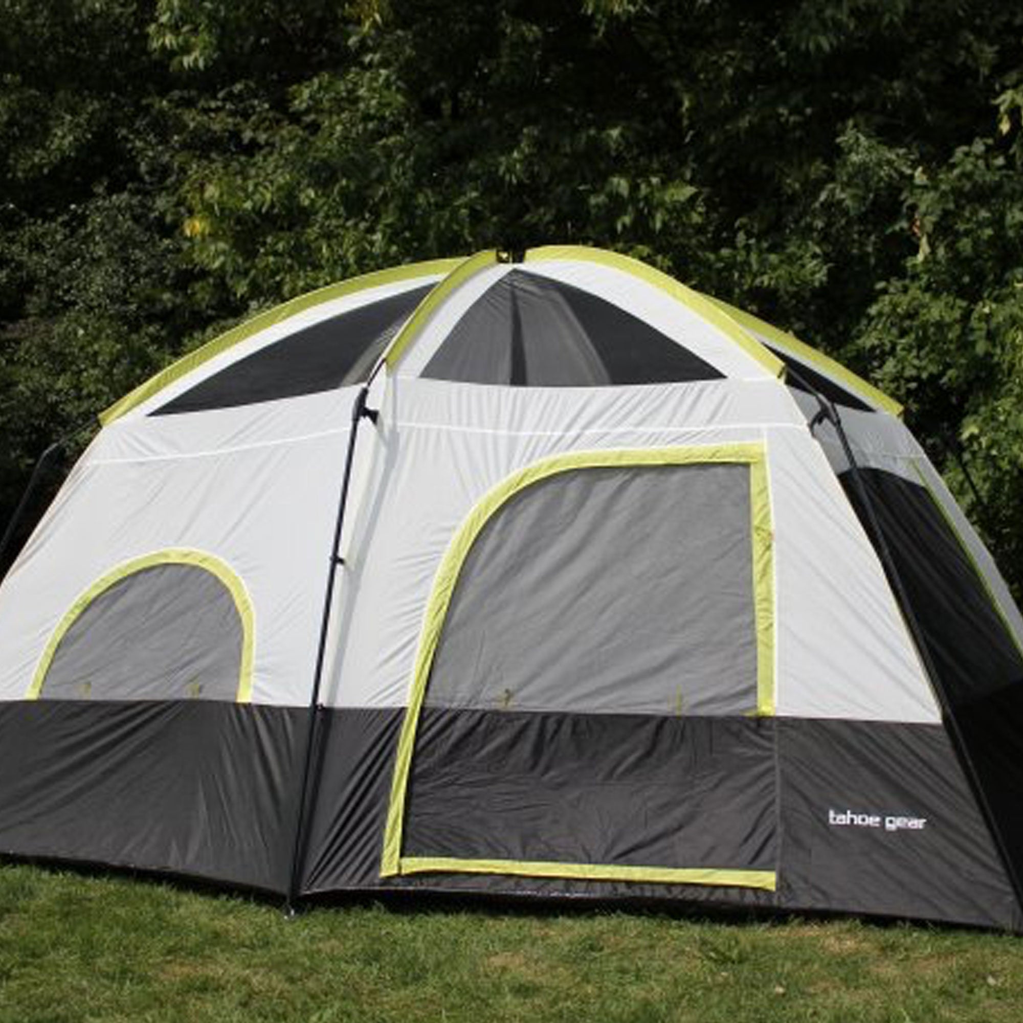Tahoe Gear Coronado 12 Person Dome 3-Season Family Cabin Tent (Open Box)