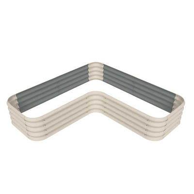Stratco Raised Garden Bed, Beige & Brut Worm Castings Soil Builder, 30lb Bag