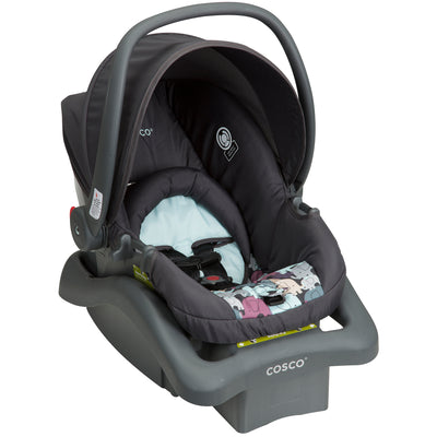 Cosco Light 'n Comfy DX Safe Rear Facing Infant Baby Car Seat, Elephant Puzzle