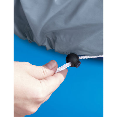 Summer Waves Active Frame 12 Foot Round Above Ground Swimming Pool Debris Cover
