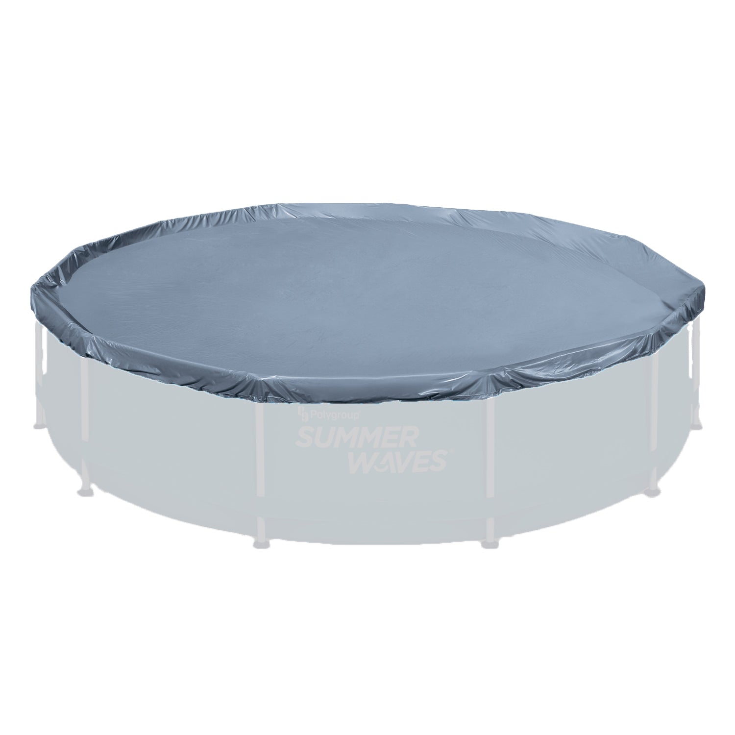 Summer Waves Active Frame 12 Foot Round Above Ground Swimming Pool Debris Cover