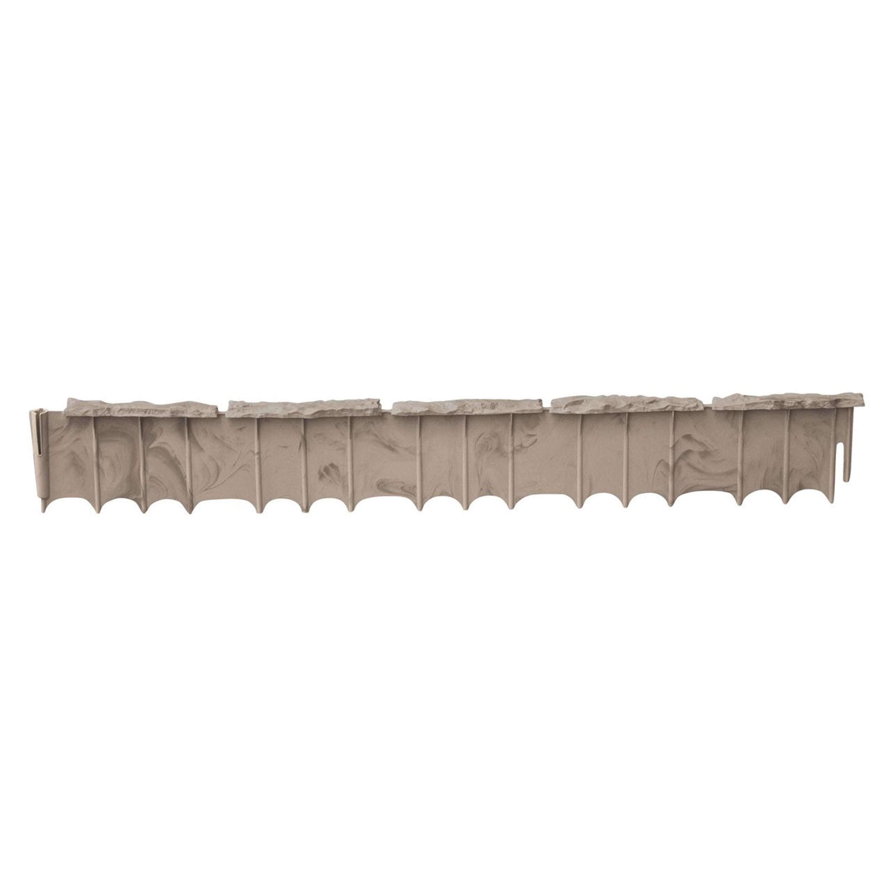 Suncast Quick Edge Resin Material 35 Inch Single Strip Lawn Edging (3 Pack)