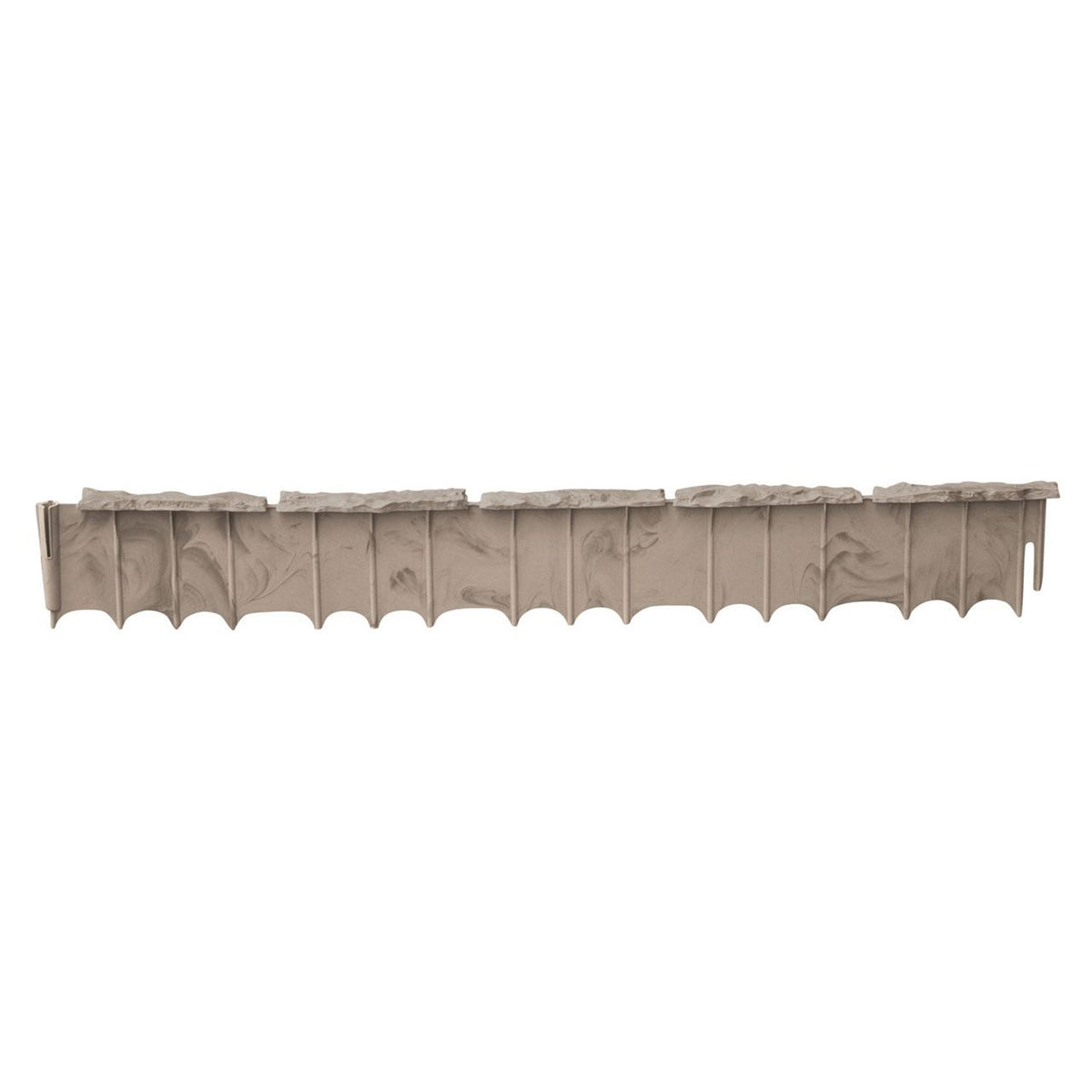 Suncast Quick Edge Resin Material 35 Inch Single Strip Lawn Edging (6 Pack)
