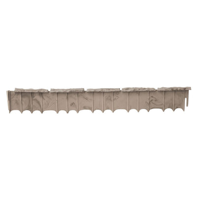 Suncast Quick Edge Resin Material 35 Inch Single Strip Lawn Edging (3 Pack)