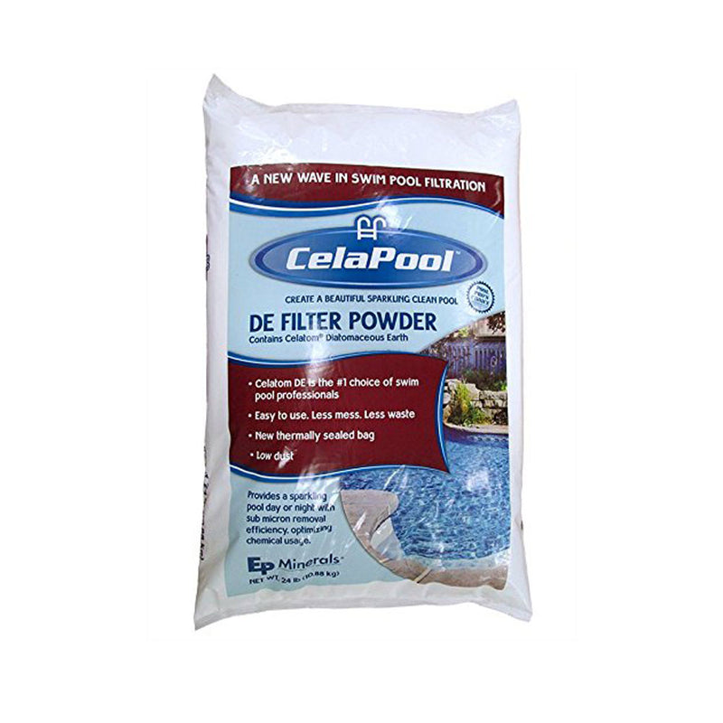 CelaPool Swimming Pool DE Filter Diatomaceous Earth Powder 24lbs 4-pack
