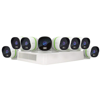 EZVIZ Crispr 3 MP Nigh Vision Video Security System with 8 Cameras (Open Box)