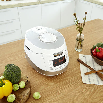Cuckoo Electronics Stainless Steel 6 Cup Electric Pressure Rice Cooker (Used)