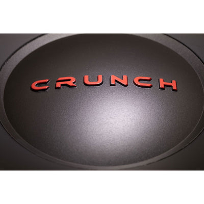 Crunch 12 Inch 800 Watt MAX 4 Ohm Dual Voice Coil Car Subwoofer Speaker (Used)