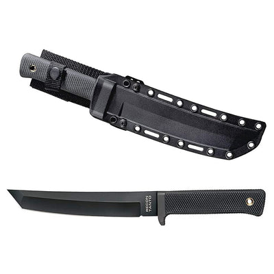 Cold Steel Recon Tanto Fixed SK5 Carbon Steel Blade Combat Knife w/ Sheath(Used)