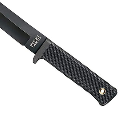 Cold Steel Recon Tanto Fixed SK5 Carbon Steel Blade Combat Knife w/ Sheath(Used)