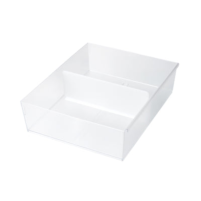 Like-It CS-P12 Dresser Drawer Closet Storage Shirt Organizer Divider, Clear