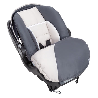 Baby Trend Ally Newborn Baby Infant Car Seat Travel System w/Cover,Gray Magnolia - VMInnovations