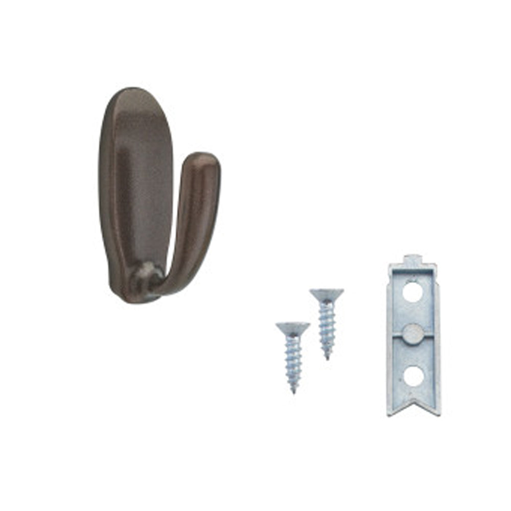 Rev-A-Shelf Sidelines CSSL-HK-BZ-5 Decorative Closet Wall Hook, Bronze (5 Pack)