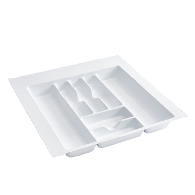 Rev-A-Shelf CT-4W-52 Plastic 7 Compartment Cutlery Tray Insert Organizer, White