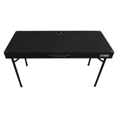 Odyssey Foldable DJ Table with Adjustable Height and Carrying Handle (Open Box)