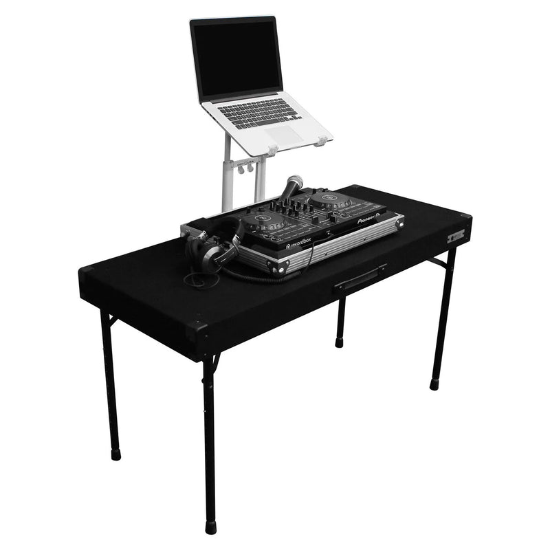 Odyssey Foldable DJ Table with Adjustable Height and Carrying Handle (Used)