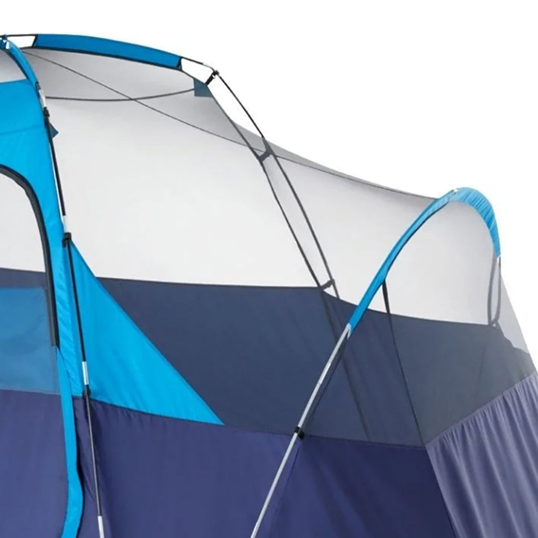 Outbound 8 Person 3 Season Easy Up Camping Dome Tent w/Mesh Wall & Rainfly(Used)