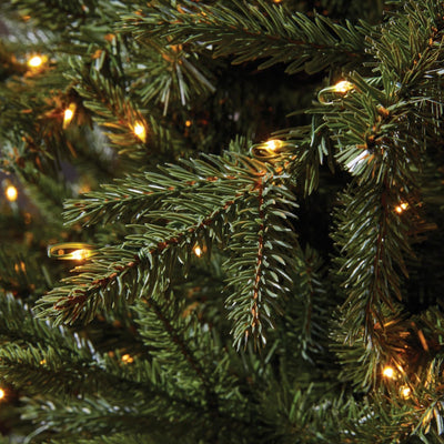 NOMA 7.5 Ft Piedmont Fir Prelit Warm White LED Light Christmas Tree (Used)