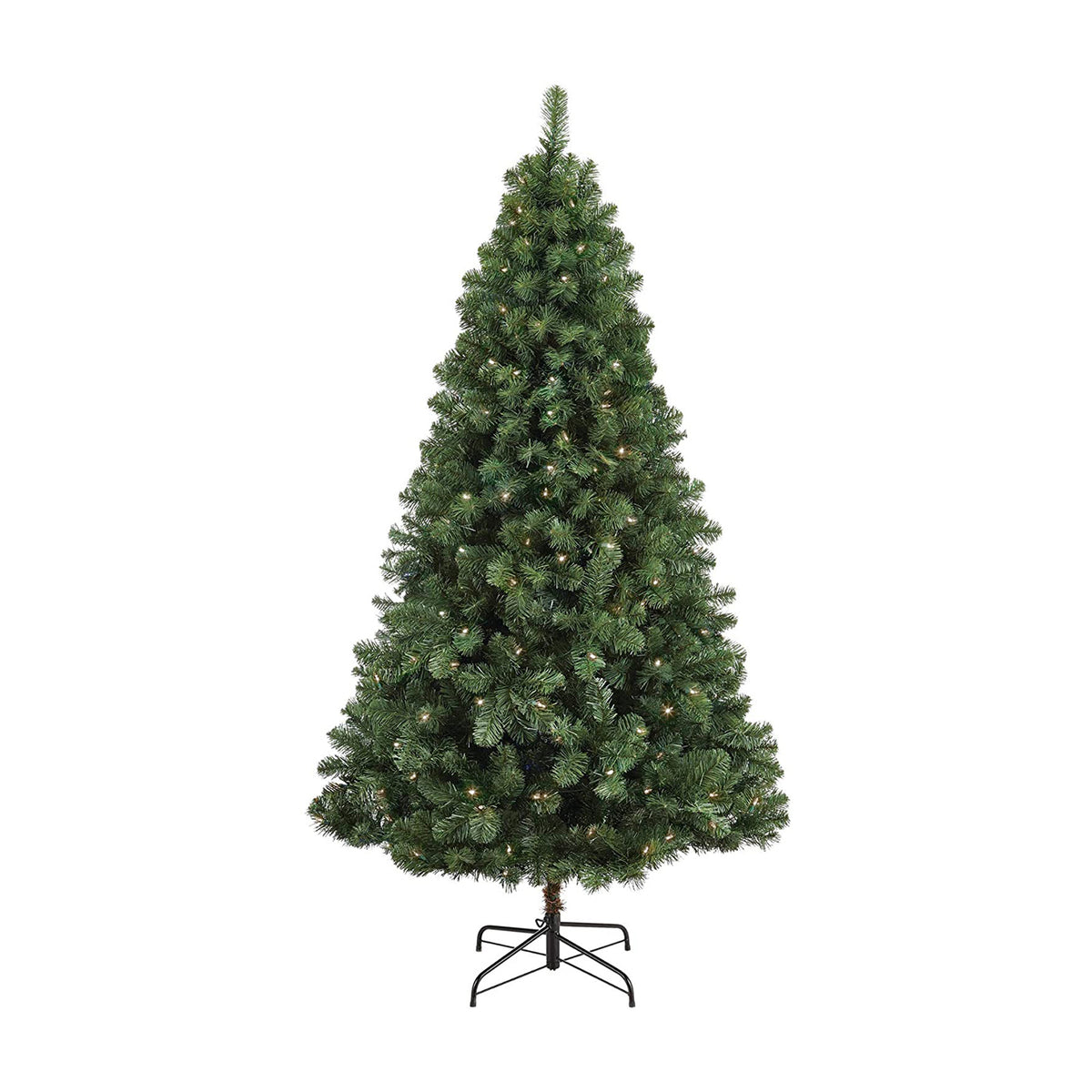 NOMA 6.5 Foot Kawartha Pine Warm White Light Pre Lit Christmas Tree (For Parts)
