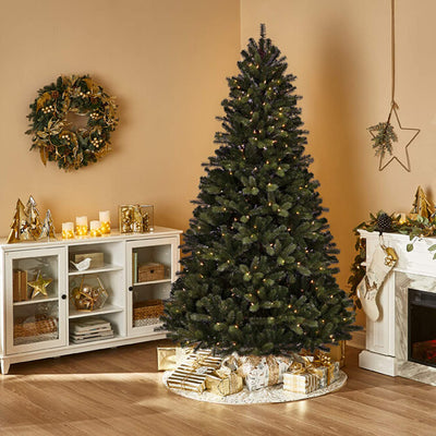 NOMA 6.5 Foot Kawartha Pine Warm White Light Pre Lit Christmas Tree (For Parts)