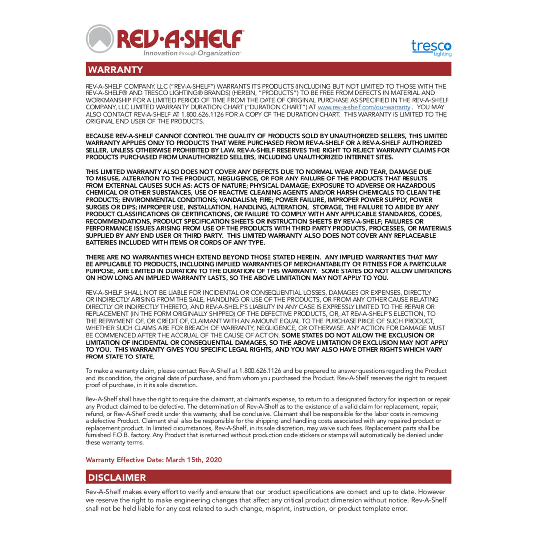 Rev-A-Shelf 14" Pull Out Tie/Scarf Closet Organizer Rack Satin Nickel, CRT-14-SN - VMInnovations