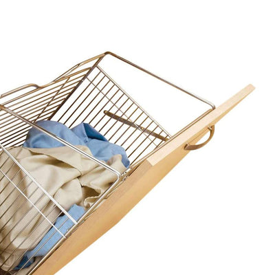 Rev-A-Shelf CTOHB-211319-CR-52 21 Inch Tilt Out Laundry Hamper Basket, Chrome