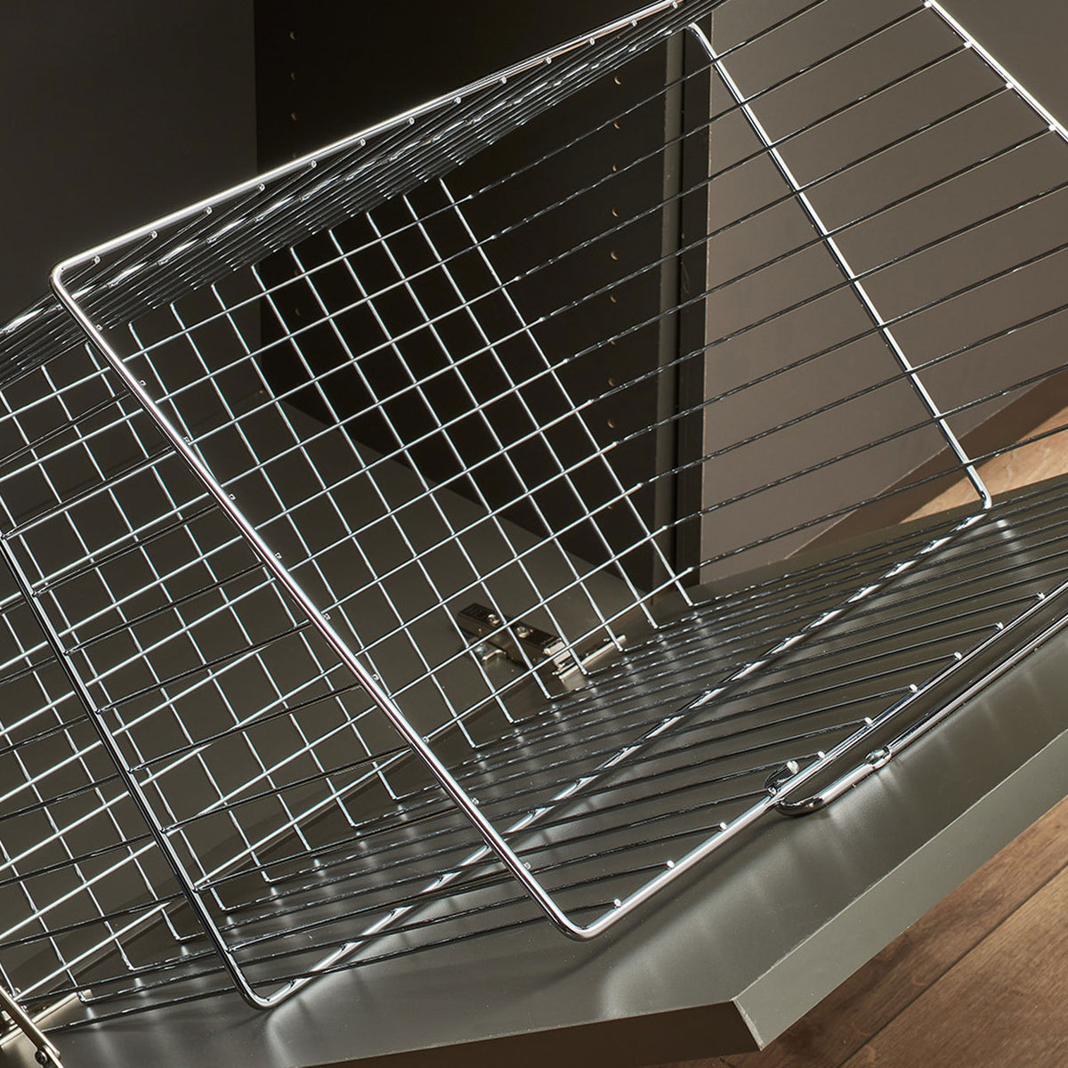 Rev-A-Shelf Sidelines CTOHBSL-161419-CR-1 16" Wire Laundry Hamper Cabinet Basket