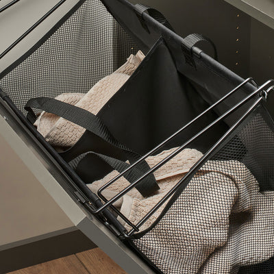 Rev-A-Shelf Pull Out Cloth Hamper System for Custom Closet Systems