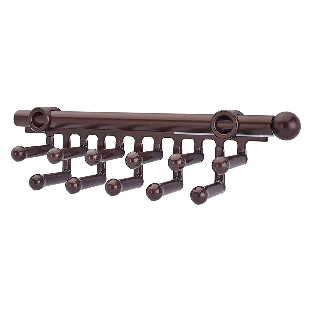 Rev-A-Shelf 12-Inch Pull-Out Tie and Scarf Rack Organizer, Bronze (Open Box)