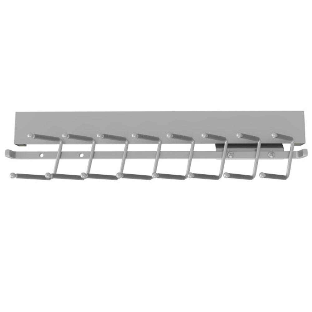 Rev-A-Shelf Sidelines CTRSL-14-SC-1 14" Pull-Out Deluxe Tie Rack, Satin Chrome