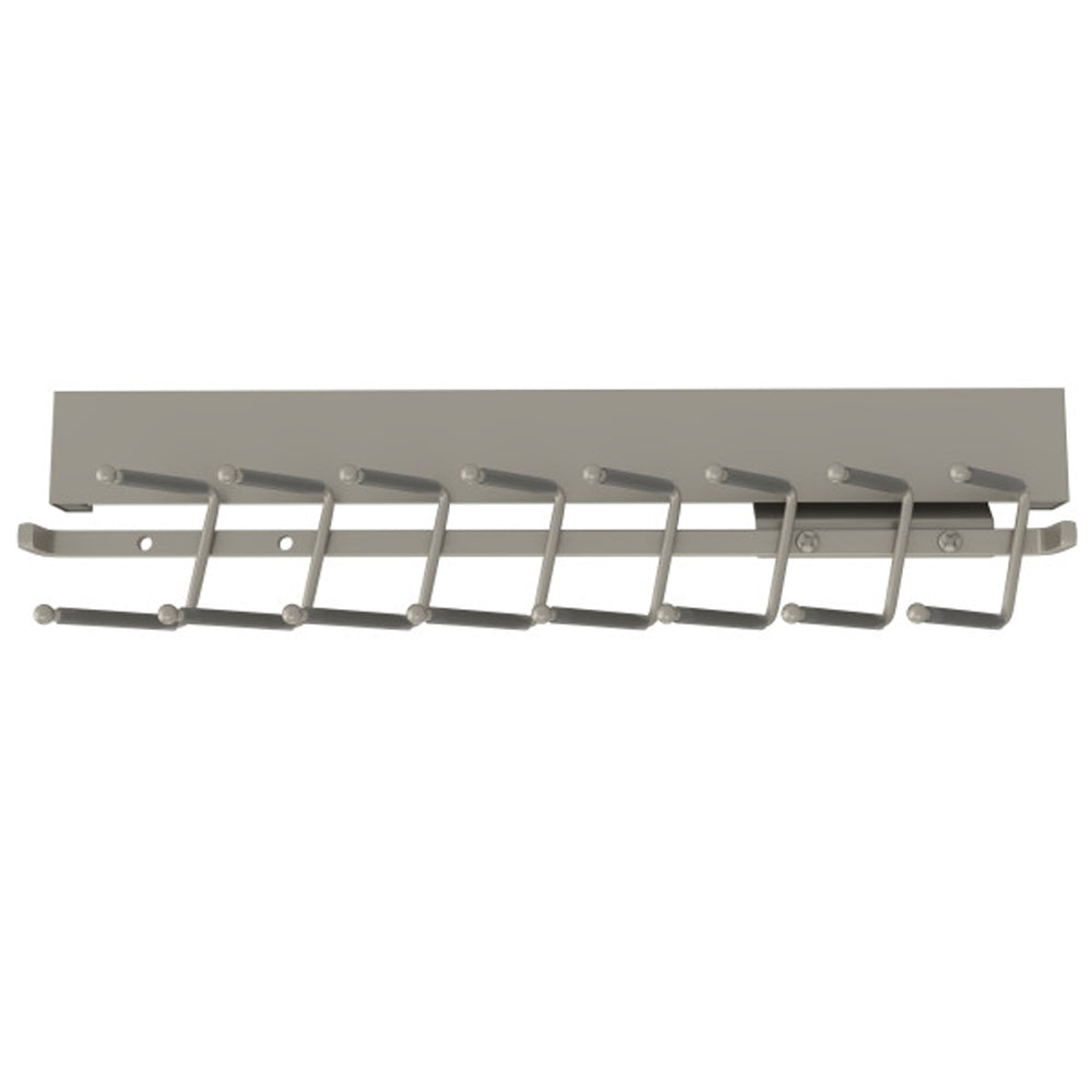 Rev-A-Shelf Sidelines CTRSL-14-SN-1 14" Pull-Out Deluxe Tie Rack, Satin Nickel