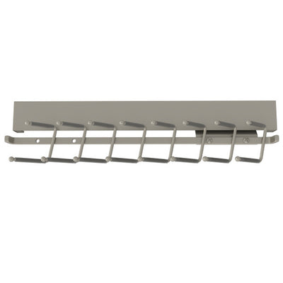 Rev-A-Shelf Sidelines CTRSL-14-SN-1 14" Pull-Out Deluxe Tie Rack, Satin Nickel