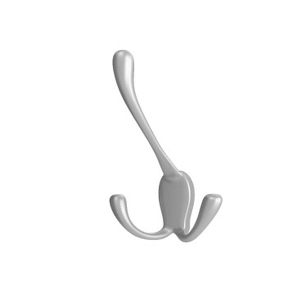 Rev-A-Shelf Sidelines CTWSL-HK-SC-5 3 Way Decorative Wall Hook, Chrome (5 Pack)