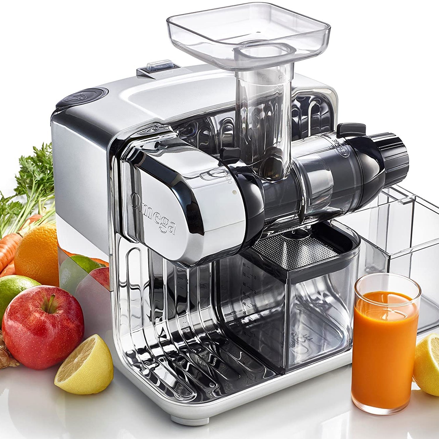Omega CUBE300S Juice Cube Nutrition System Fruit and Vegetable Press Slow Juicer