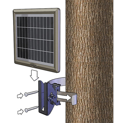 Cuddeback CuddePower Solar Power Panel Kit, Black (Open Box)