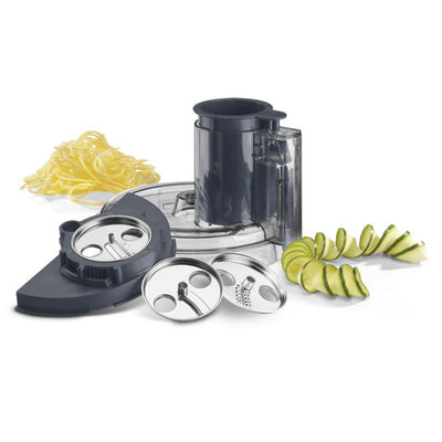 Cuisinart Innovative Food Processor Spiralizer Set Accessory Kit with 3 Discs