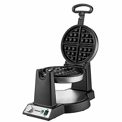 Cuisinart Innovative Rotary Flip Belgian Waffle Maker, 7" Diameter (Open Box)