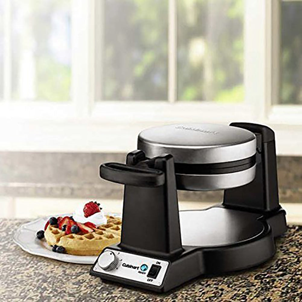 Cuisinart Innovative Rotary Flip Belgian Waffle Maker, 7" Diameter (Open Box)