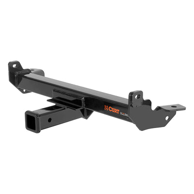 CURT 31108 2 Inch Front Mount Steel Trailer Receiver Hitch for Select Vehicles
